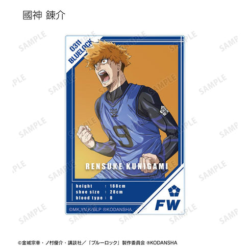 『ブルーロック』トレーディングキャラクタービジュアルアクリルカード(単位/BOX)【202505再販】